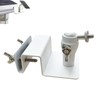 WiTi Stainless Steel Universal Solar Panel Gutter Mount for Eufy,