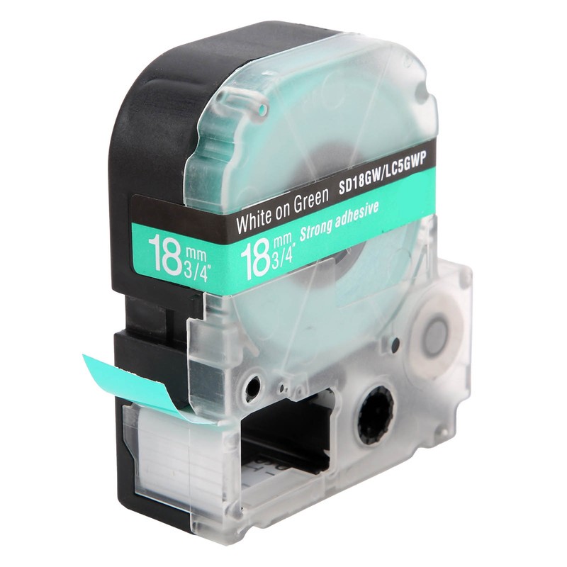 Labeling Tape Corrosion Wear Resistance 18mm Label Making for KING