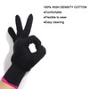 2 Lessmon Hair Styling Professional Heat Resistant Gloves, Black