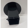 Navy (Round) Plastic Plastic ABS Trailer Hitch Cover Car-Truck-SUV 2"
