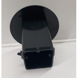 Navy (Round) Plastic Plastic ABS Trailer Hitch Cover Car-Truck-SUV 2" Receiver