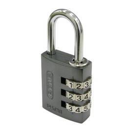 Japan Lock Service 00721249-1 Variable Number Padlock 145-30 Titanium