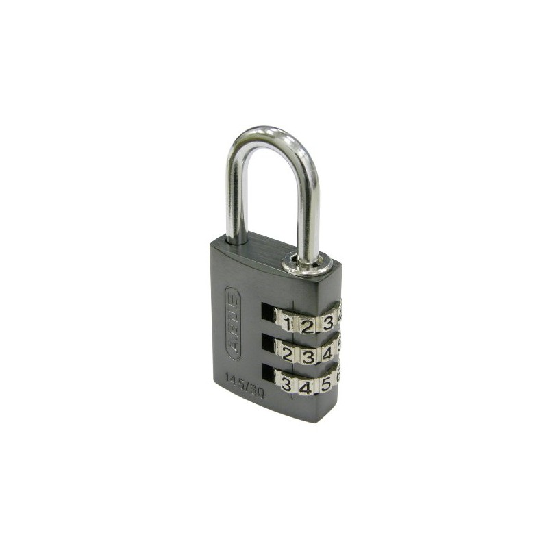 Japan Lock Service 00721249-1 Variable Number Padlock 145-30 Titanium