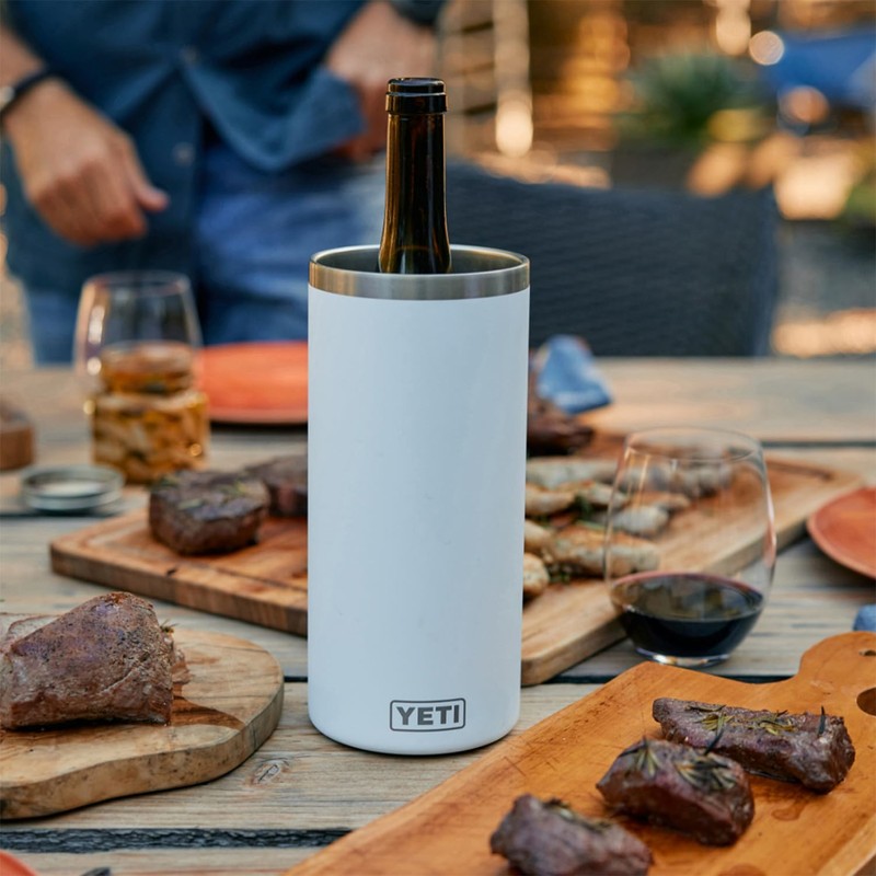 YETI Rambler Wine Chiller, Fits Most Wine Bottles, Black Forest