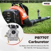 NIMTEK PB770T Carburetor Replaces Walbro WYK-406 WYK-345 Echo PB-770 PB-770H