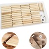 Wood Dowel, CESFONJER 6mm Dowel Kit, 100 Wood Dowels, 2
