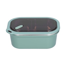 Niiyen Lunch Box 1200ml 2 Layers Hot Food Lunch Containers with Spoon, Portable Adult Bento Lunch Box Cold and Hot Food Storage for School Office Outdoor Travel