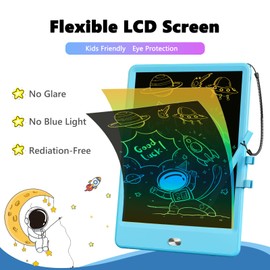 Ormosiat LCD Writing Tablet, Doodle Board Toys Gifts for 3-8 Year Old Girls Boys, 10 Inch Electronic Board Drawing Pad for Kids, Educational Birthday Gift for Kids and Toddlers