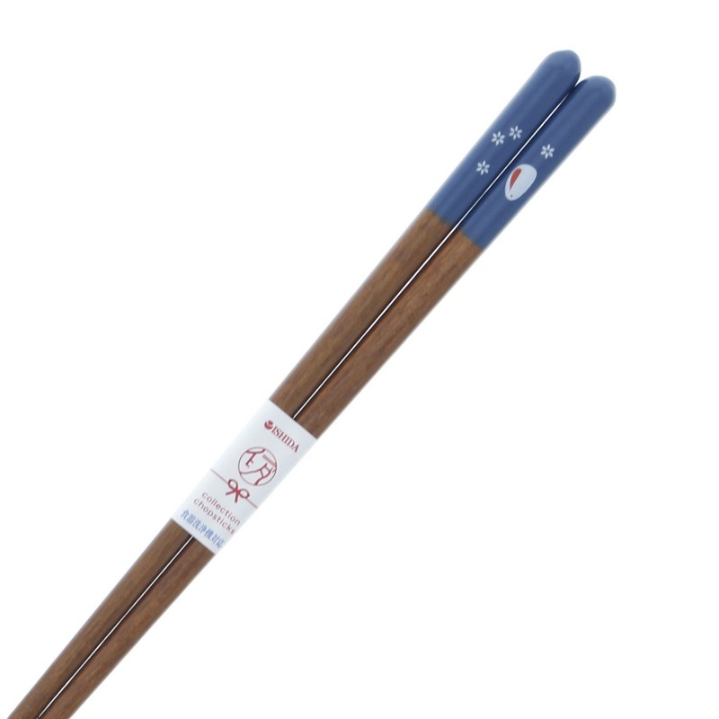 Flower Rabbit Chopsticks Dishwasher Safe Wooden (Natural Wood) Acrylic 9.1