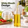 Oil Spray Bottle for Cooking – Refillable Plastic Oil Sprayer