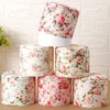 Hoolerry 6 Pcs Decorative Toilet Paper Roll Cover Fit regular