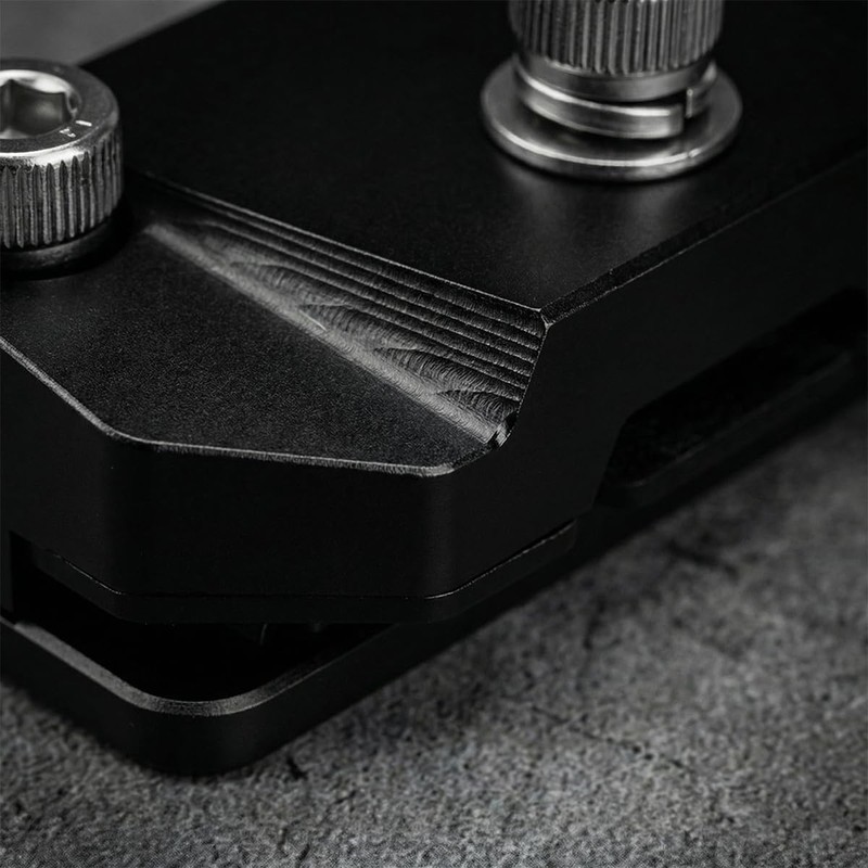 Sandfren 2PCS Car LED Light Bar Mounting Bracket, Aluminum Alloy