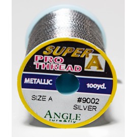 Angle Super A Pro Thread Metallic/A Size #9002/SILVER Rod Winding Thread
