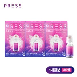 Press Shot 프레스샷 1개월분 온누리  3박스 (15ml x 10개입 x 3박스) Press Shot 1 Month Supply Onnuri 3 Boxes (15ml x 10 Pieces x 3 Boxes)