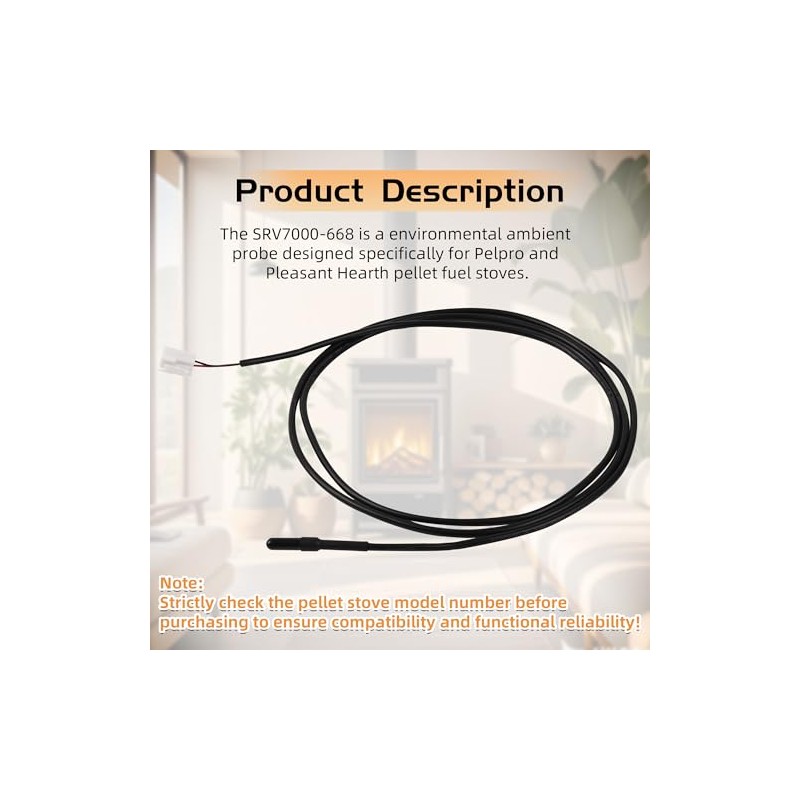 SRV7000-668 Environmental Ambient Probe for Pelpro PP60, PP70, PP130, PP150,