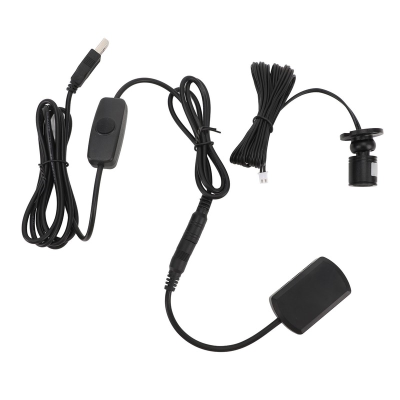 5pcs Mini LED Spot Lights USB 5V 6.6ft Warm Light
