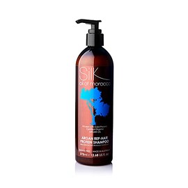 Silk Oil of Morocco Argan Vegan Rep-Hair Sulphate Free Shampoo 375 ml Standard Size