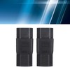 2Pcs IEC320 C14 to IEC320 C21 Power Adapter IEC320 C14