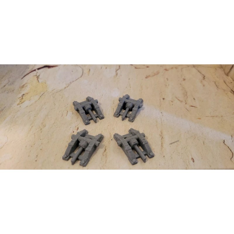 Hot Wheels Silver lift kits For 1/64 scale cars.