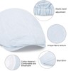 Geyanuo 3Pcs Cotton Newsboy Hat for Men Cool Adjustable Flat