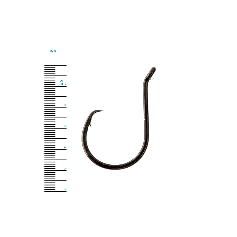 BKK Hooks A-BR-2022 Heavy Circle-Ss Size 9/0# 4 Pack