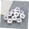 iplusmile Cam Bolt Furniture Cam Fittings Pre-Inserted Nuts Tapered Thread