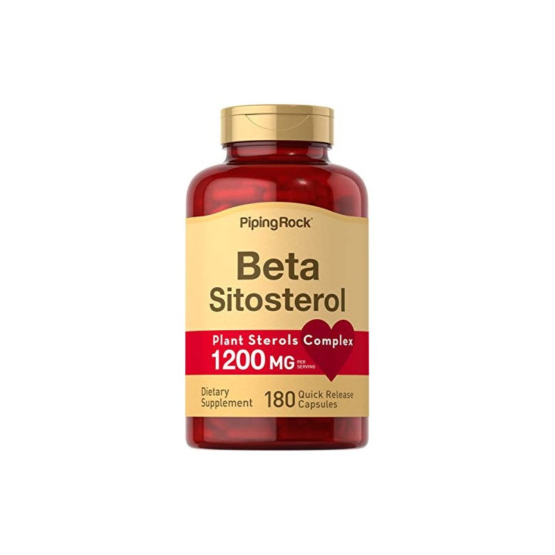 Piping Rock Beta Sitosterol 1200 mg | 180 Capsules |