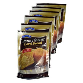 Hill Country Fare Honey Sweet Corn Bread Mix 6 Oz (Pack of 6)