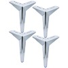 TCHOSUZ 6 Inch / 15cm Metal Furniture Legs, Set of