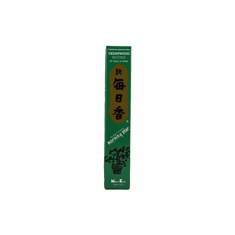1 X Morning Star - Cedarwood Incense