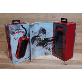 Ecko Unltd. 1[ONE] ECKO UNLTD RAMPAGE RUGGED + WATERPROOF SPEAKER IPX7 BLUETOOTH Ravage RED