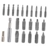 Outanaya 1set Heavy Duty Screw Extractor Set Stripped Bolt Remover