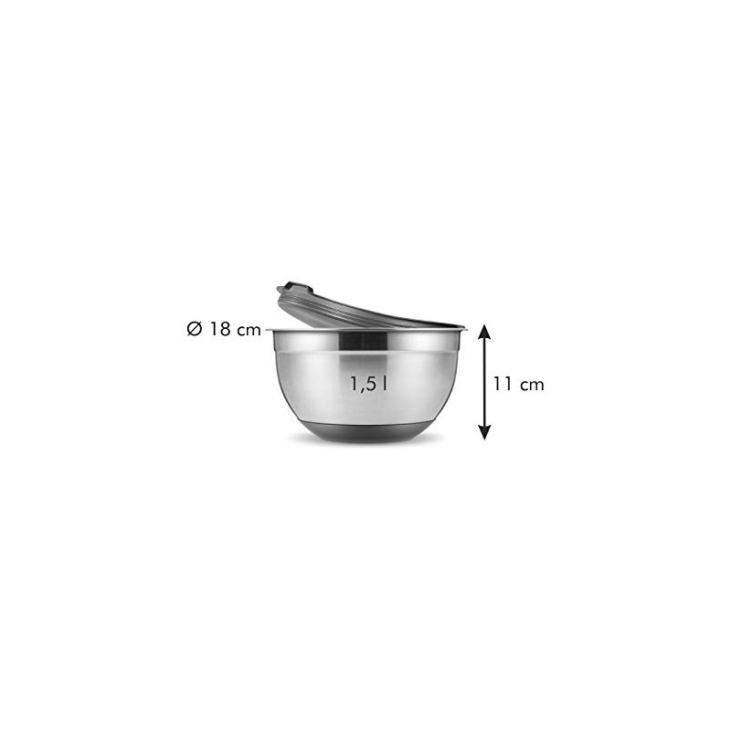 Tescoma GrandChef 428600 Bowl with Lid Diameter 18 cm 1.5