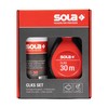 SOLA CLKS Chalk Line Set Red - 30 m Marking