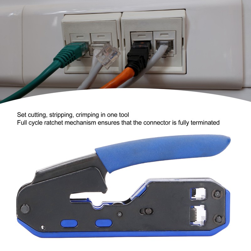 Crimping Tool Kit High Carbon Steel Blade Multifunctional Cable Maintenance