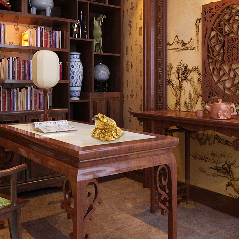 Feng Shui Money Frog Money Chinese Lucky Three Legged Wealth