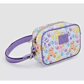 LOUNGEFLY CARE BEARS CANDY HEARTS CROSSBODY BAG NEW