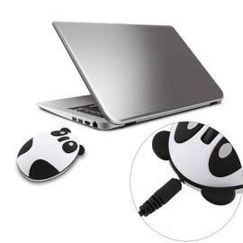 Goshyda Wireless Mouse, Ergonomic USB 2.4GHz Cute Panda Mice with 10m Operating Distance, for Desktop PC Computer Laptop Notebook, for Home Office