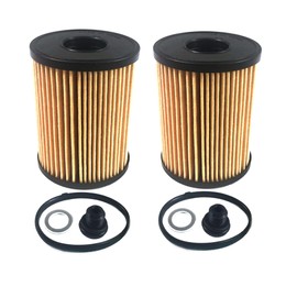 2SET Engine Oil Filter compatible with select HYUNDAI KIA models 2021-2025 OE# 26350-2S001