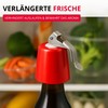 Westmark Bottle Sealer Basic in Black, ABS 4.3 x 4.3