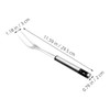 BESPORTBLE BBQ Accessories 2 Stainless Steel Forks Long Handle for