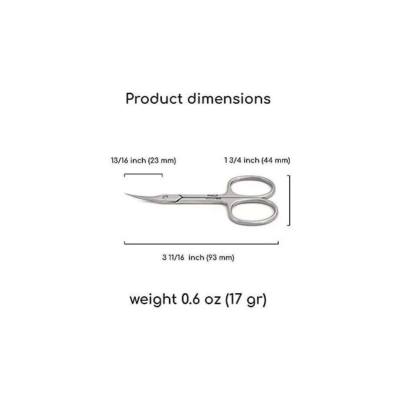 Maluk Tijeras Profesionales Para Cutículas Maluk Medium