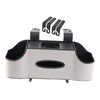 F Fityle Hanging Car Headrest Organizer with Tissue Box and