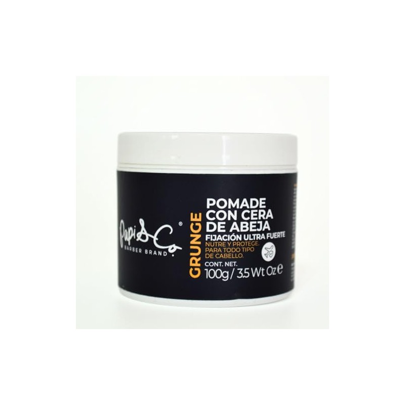 Papi & Co Pomada de estilizado Grunge Beeswax Hair Pomade