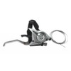 Brake- and Gear-Levers, ST-EF 51 Silver, 2-Finger 9-Speed Right, V-Brake,