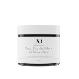 Amira Beauty Mascarilla de barro facial del Mar Muerto - Cuidado natural de la piel  Mejor barro de arcilla limpiadora facial  Para el acné de puntos 