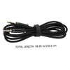 CIYODO 4pcs Nylon Male to Male Audio Aux Cable Durable