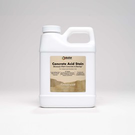 Concrete Acid Stain Interior Concrete Timberwolf (Soft Brown Color) 16oz
