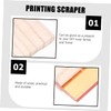 Operitacx 2 x Scrapers for Screen Printing Screen Printing Accessories