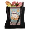Summerween The Floatgeist Summer Funny Cute Ghost Tarot Card Tote